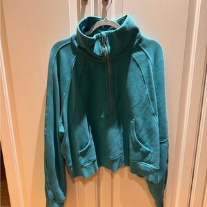 Lululemon Athletica Blue Oversized Hoodie
